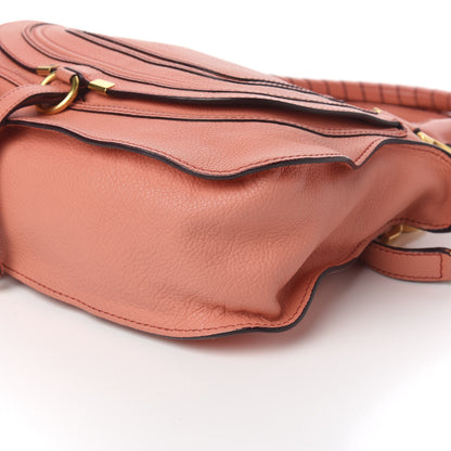 Chloe Calfskin Medium Marcie Satchel Coral Pop 10 of 11