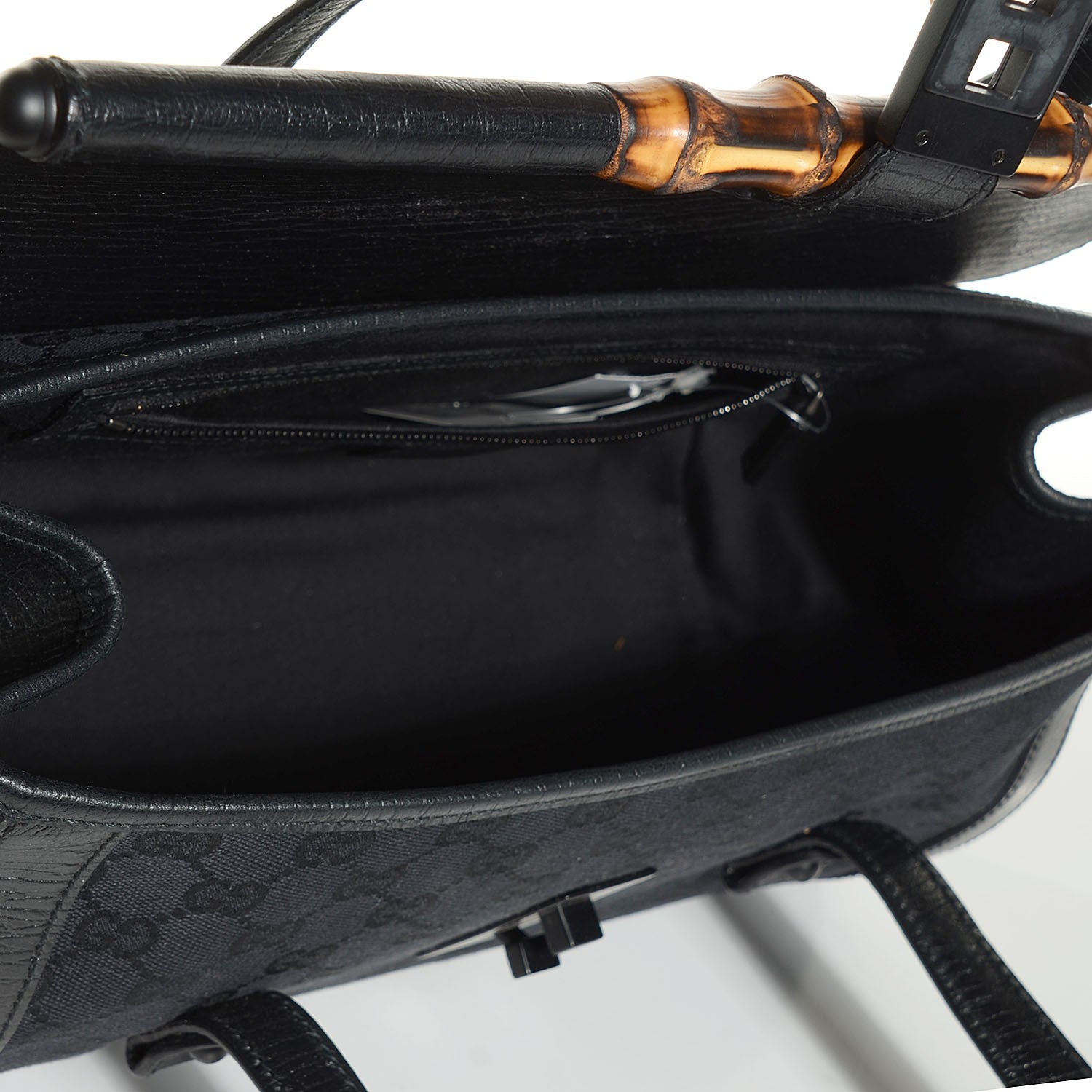 Gucci Leather Bamboo Bullet Black 5 of 7