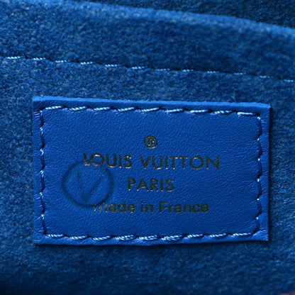 Louis Vuitton Calfskin New Wave Camera Bag Bleu Neon 6 of 19