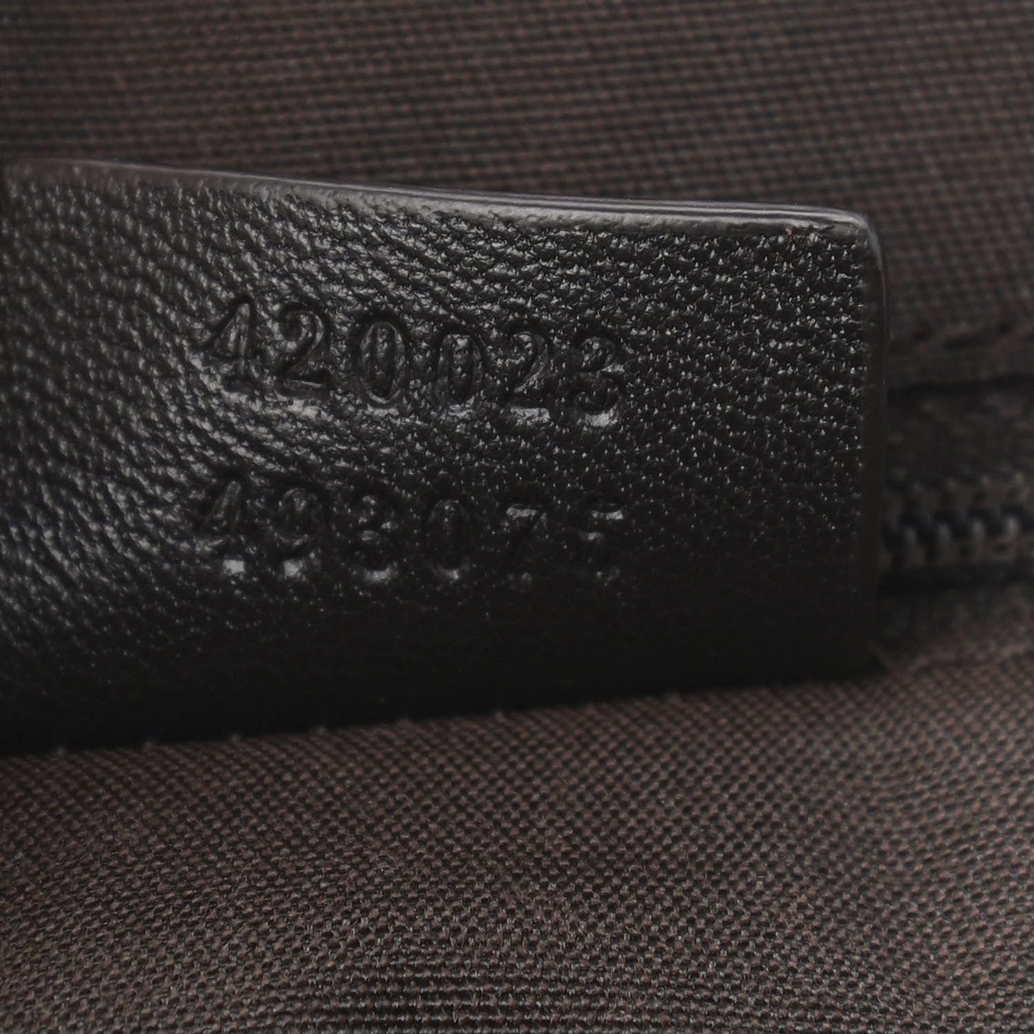 Gucci Guccissima Medium Dome Bag Dark Brown 7 of 9