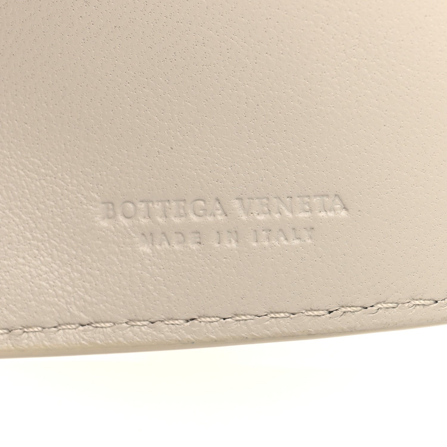 Bottega Veneta Nappa Intrecciato Bi-Fold Wallet Cement 6 of 6
