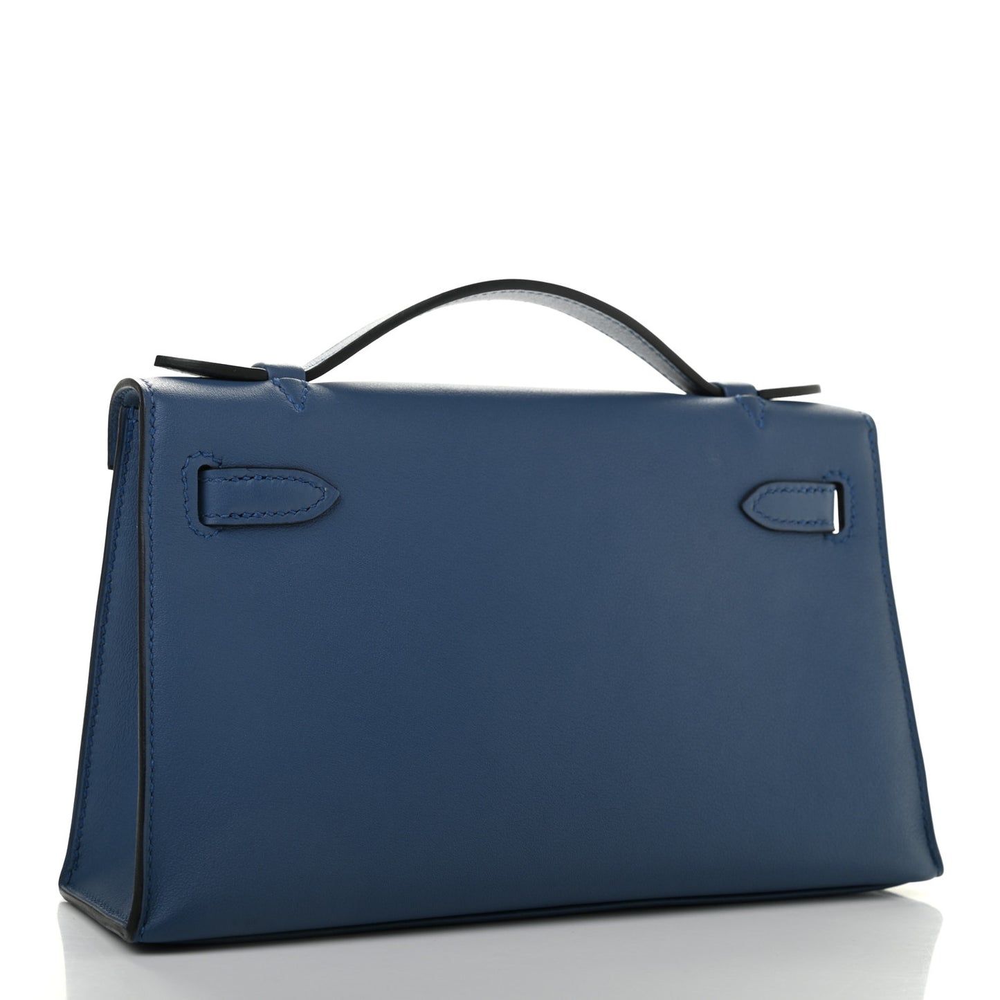 Swift Kelly Pochette Clutch Bleu Agate
