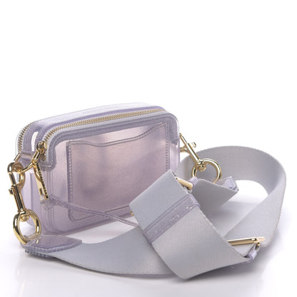 Marc Jacobs Jelly Glitter Small Snapshot Camera Bag Silver Multi 4 of 13