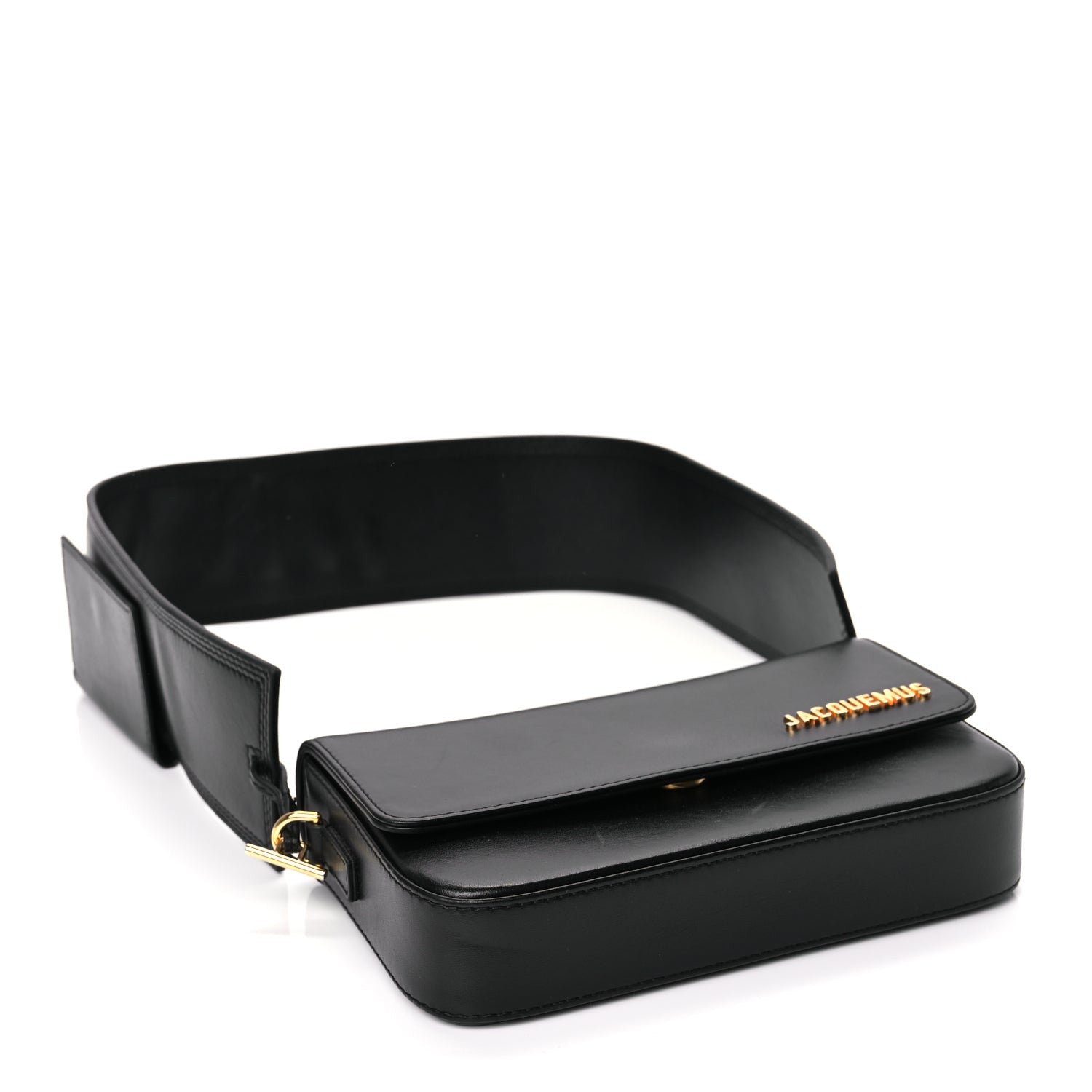 Jacquemus Smooth Calfskin Le Carinu Black 3 of 8