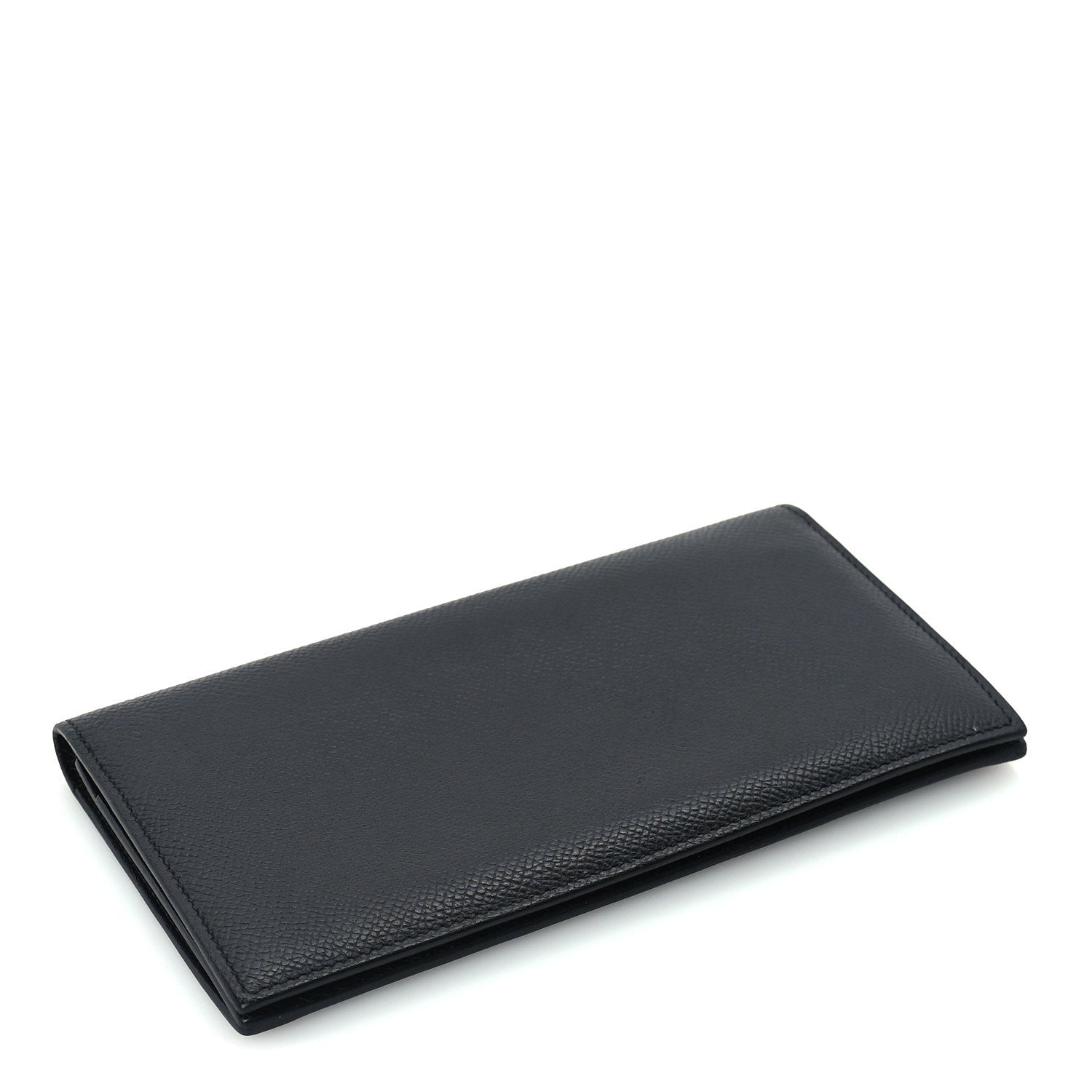 Hermes Epsom Citizen Twill Long Wallet  Black 4 of 8