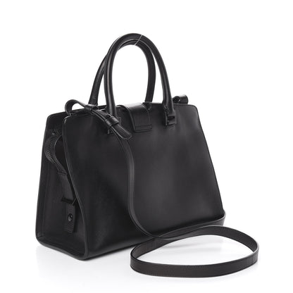 Saint Laurent Calfskin Baby Monogram Cabas Black 4 of 12