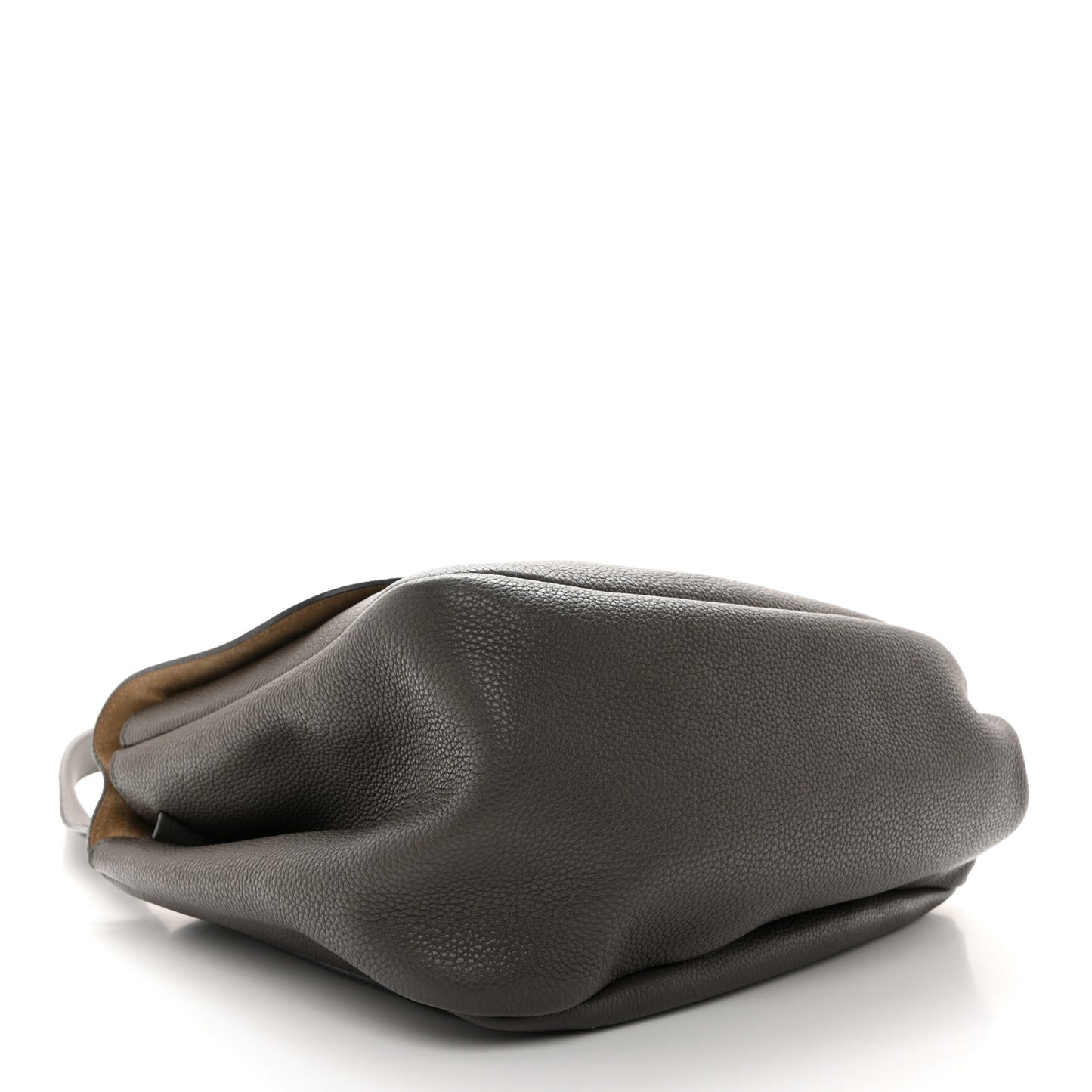 THE ROW Calfskin Small Mail Bag Ash Grey