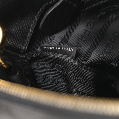 Prada Saffiano Medium Galleria Double Zip Tote Black 9 of 17