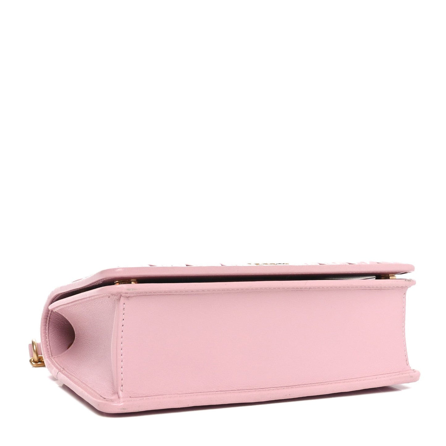 Nappa Matelasse Mini Chain Bag Alabastro