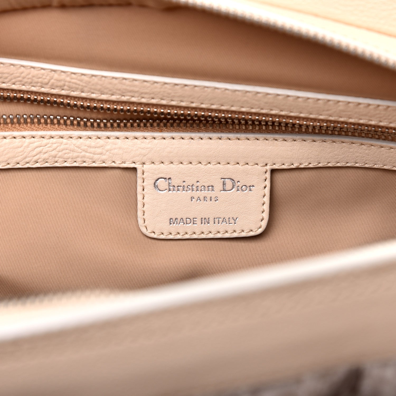 Christian Dior Monogram Bowler Beige 8 of 10