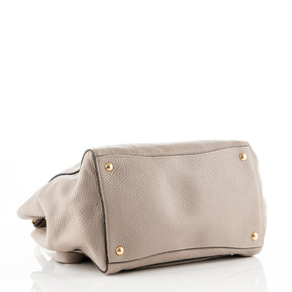 Prada Vitello Daino Shopping Tote Pomice 4 of 8