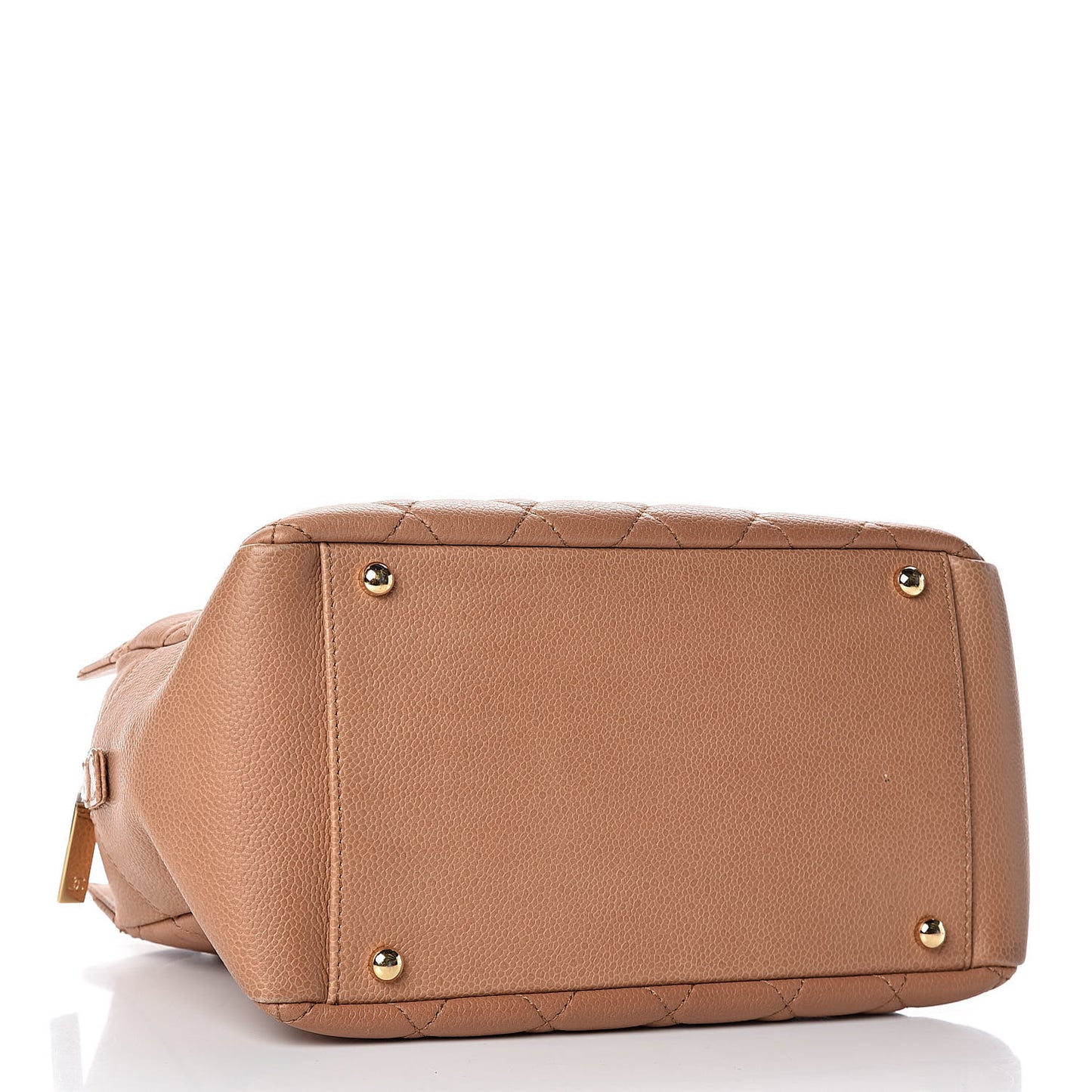 Caviar Petit Timeless Tote PTT Dark Beige
