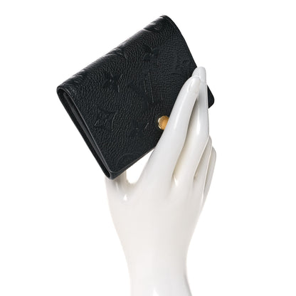 Louis Vuitton Empreinte Business Card Holder Black 2 of 11