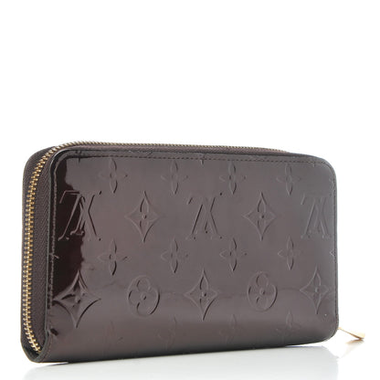 Louis Vuitton Vernis Zippy Wallet Amarante 3 of 7