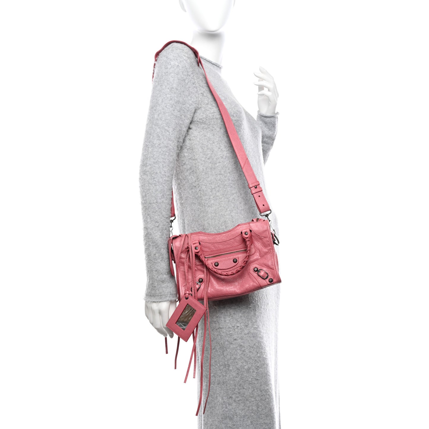 Agneau Classic Hardware Mini City Rose Bombon Raspberry