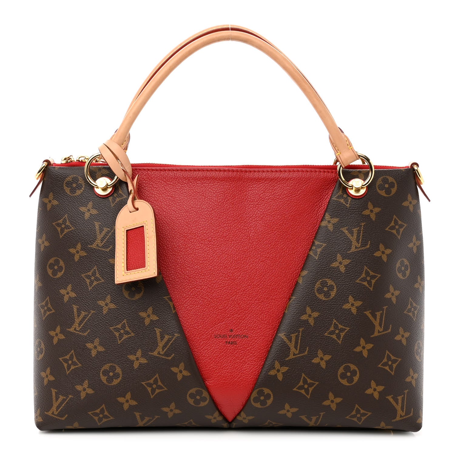 Louis Vuitton Monogram V Tote MM Cherry 1 of 14