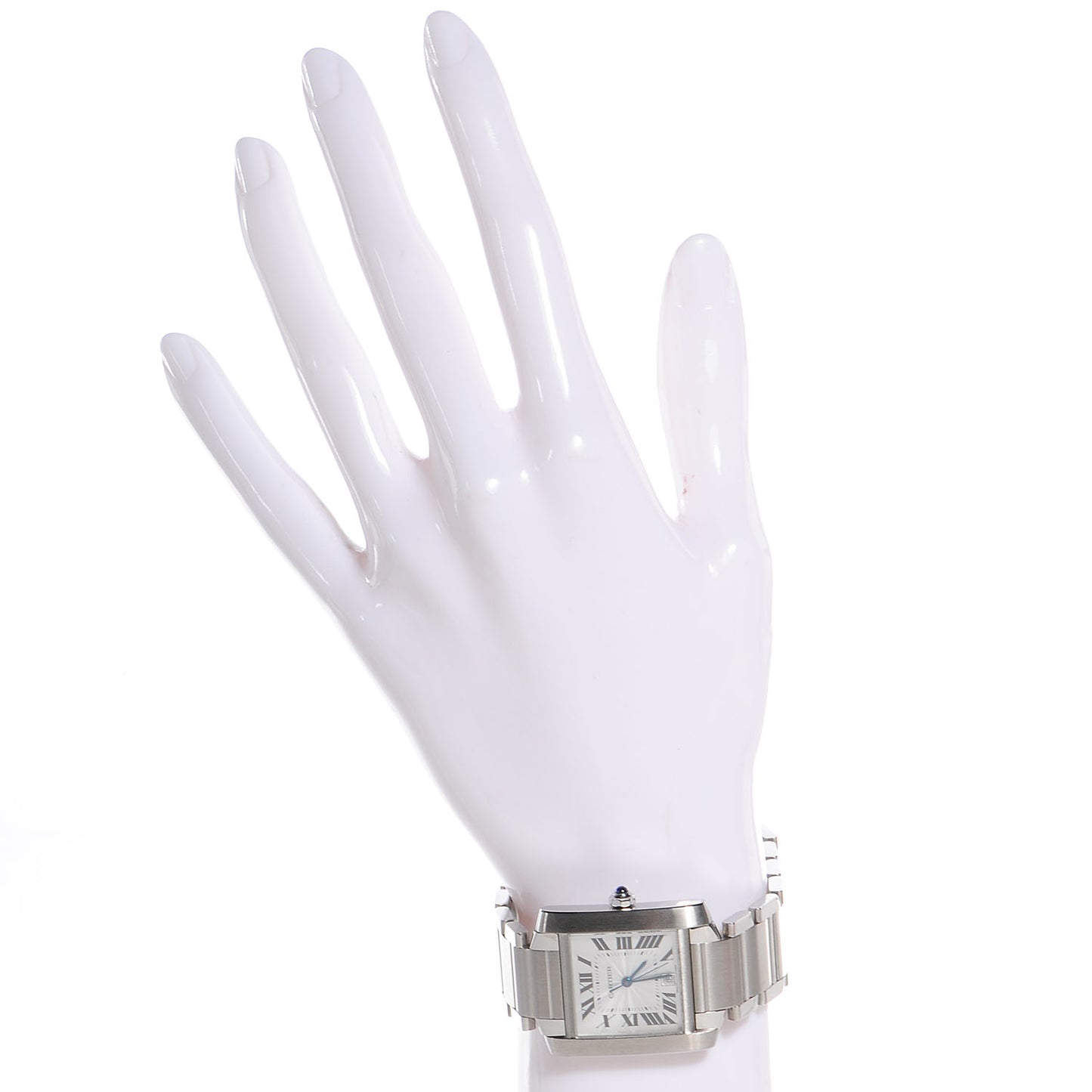 Stainless Steel 28mm Tank Francaise Automatic Watch