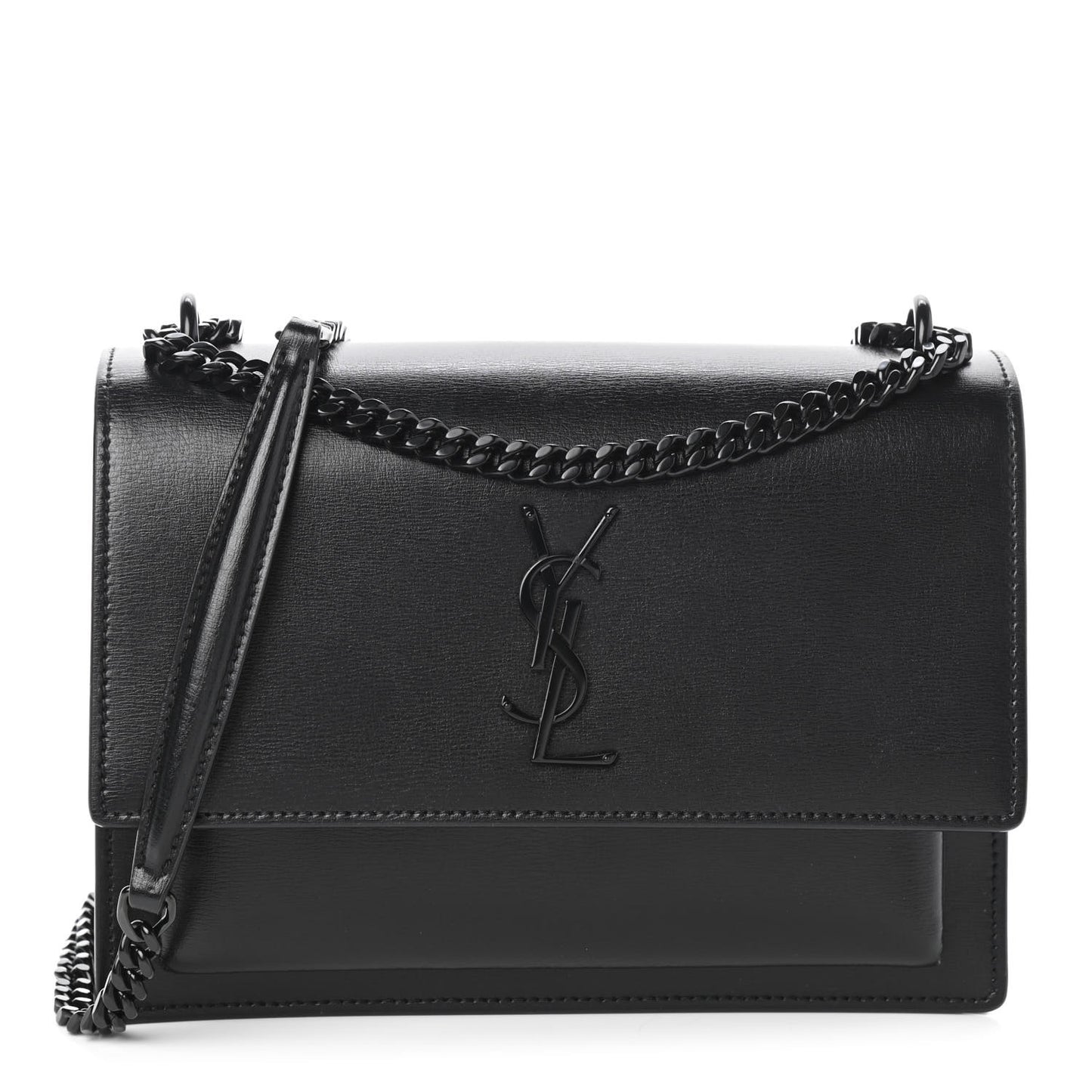 Calfskin Medium Monogram Sunset Black
