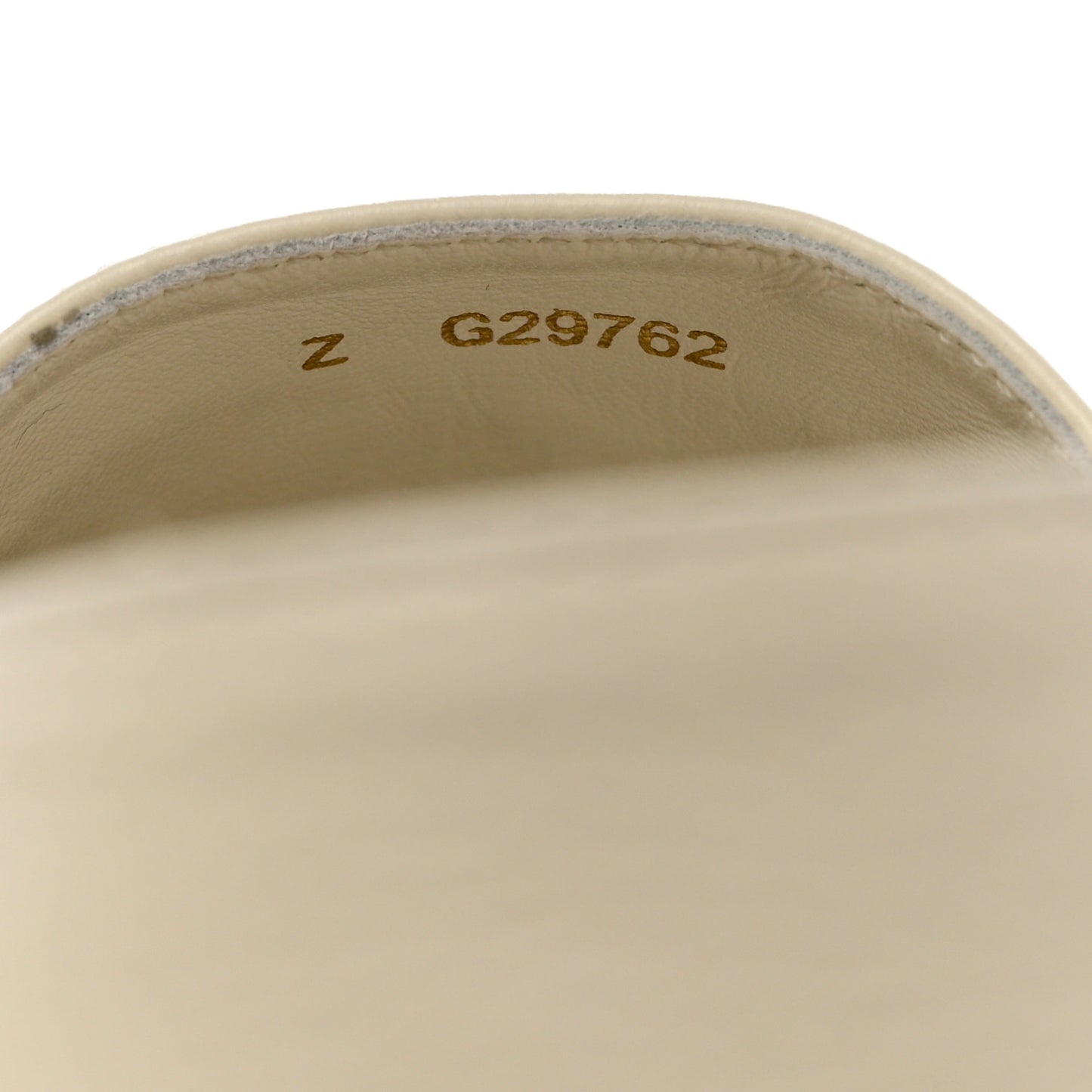 Lambskin CC Espadrilles 38 White