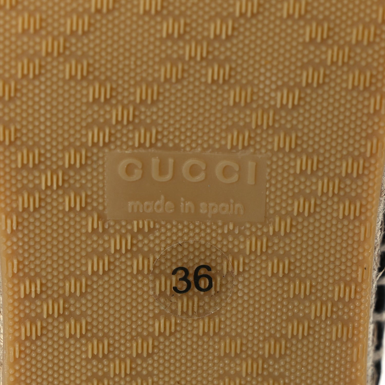 Gucci Microguccissima Signature Espadrilles 36 Black 7 of 9