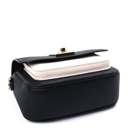 Louis Vuitton Grained Calfskin Lockme Tender  Black 3 of 8