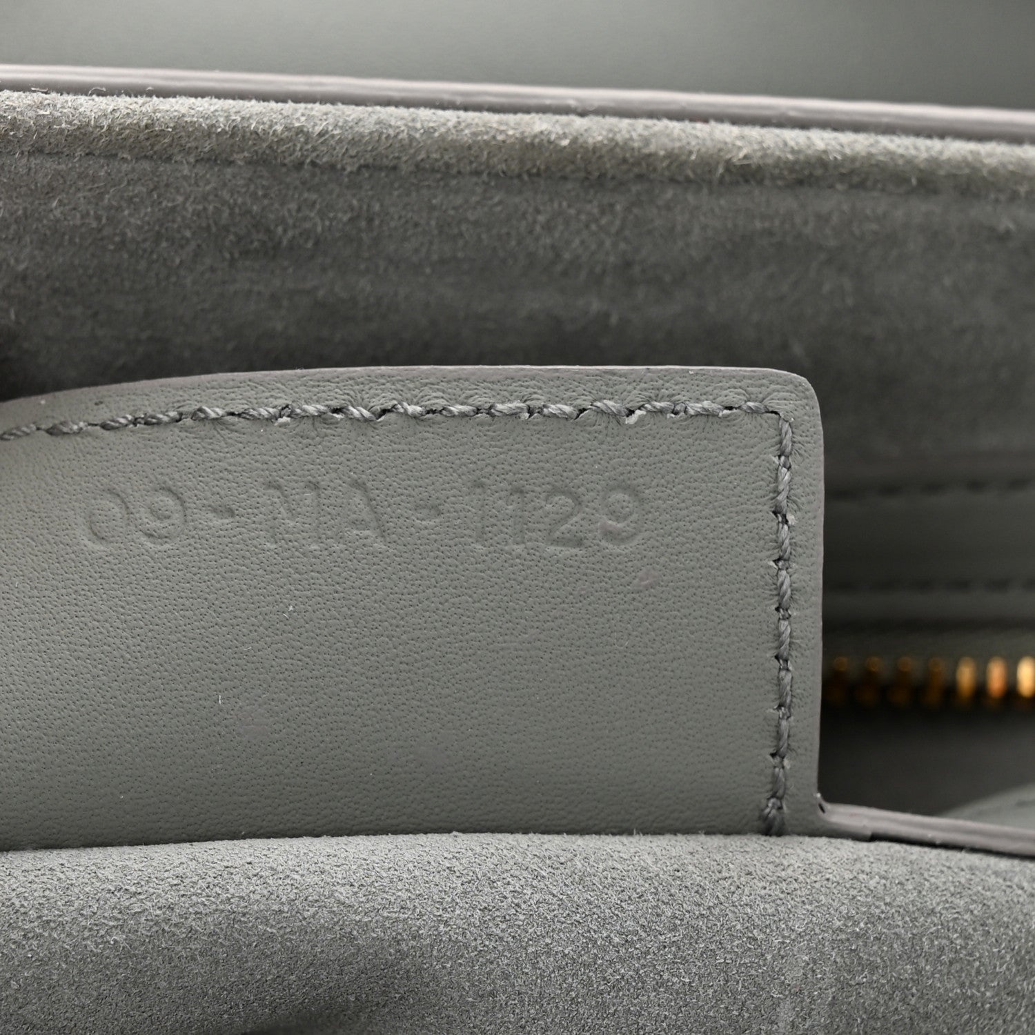 Christian Dior Ultra Matte Calfskin Saddle Bag Grey 7 of 12