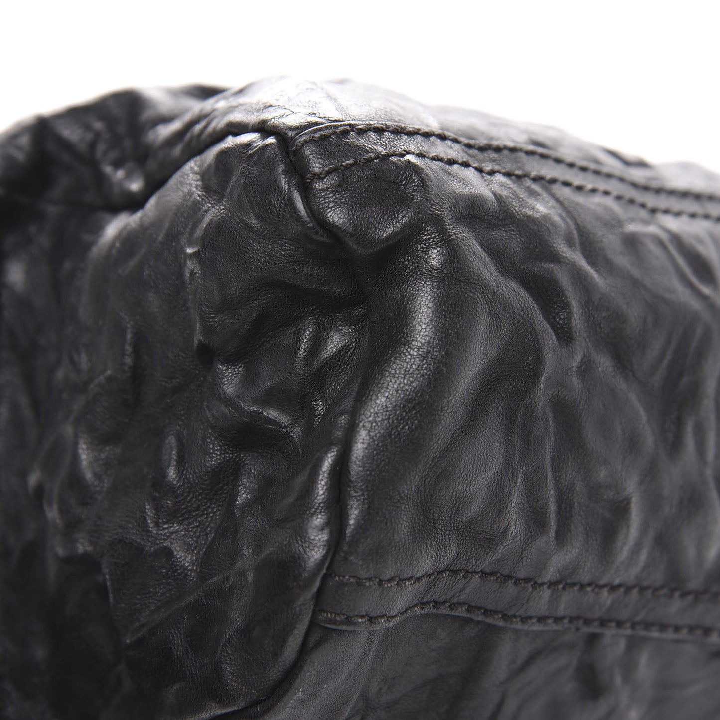 Tumbled Sheepskin Mini Pandora Black