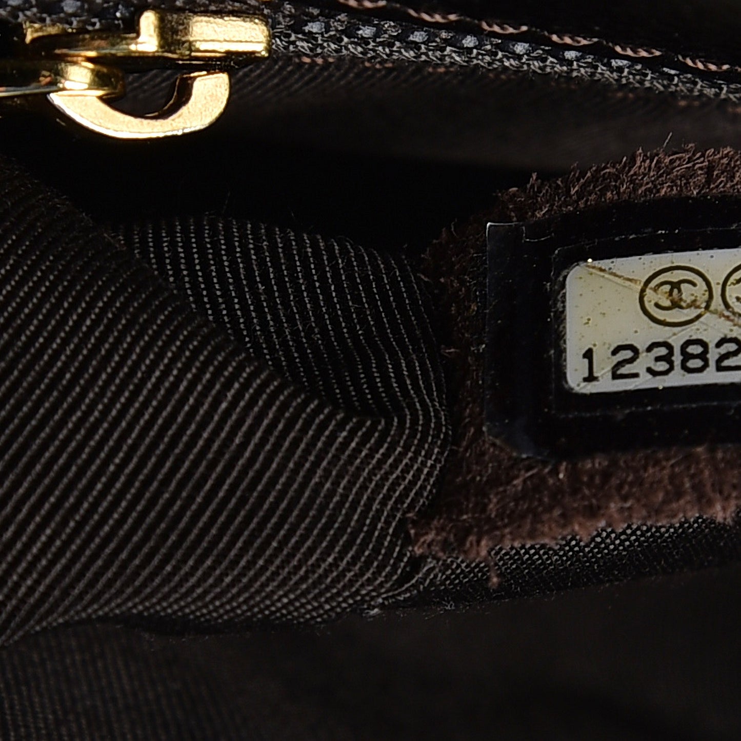 Calfskin Cerf Executive Shopper Tote Dark Brown