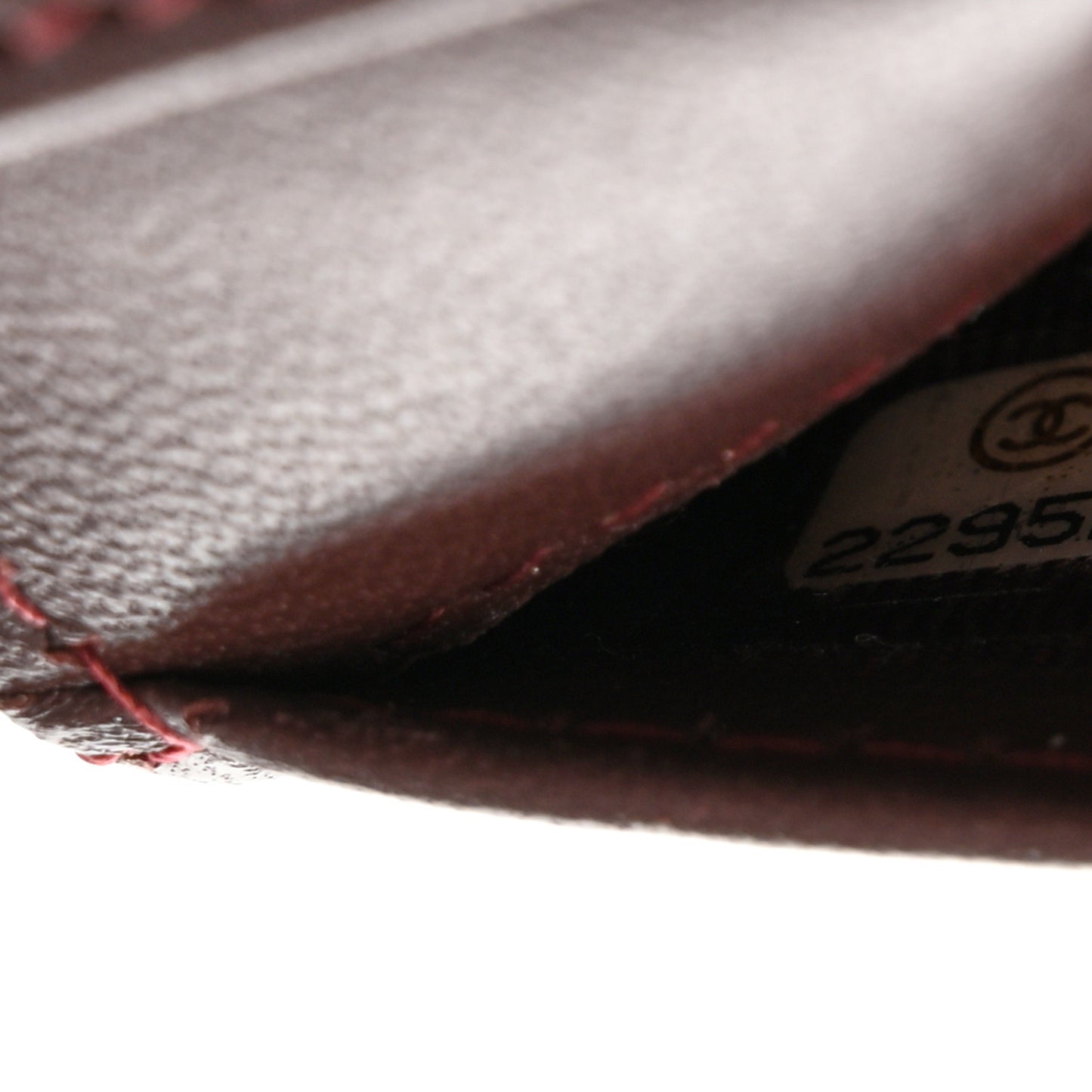 Lambskin Quilted Card Holder Wallet Black