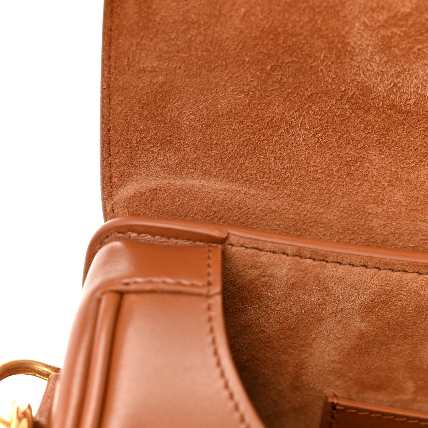 Christian Dior Box Calfskin Medium Bobby Flap Camel 11 of 16