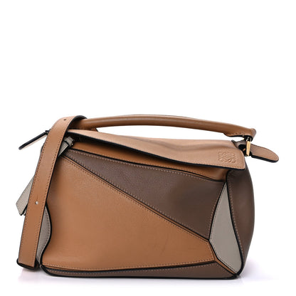 Loewe Calfskin Small Puzzle Bag  Warm Desert Mink 1 of 8