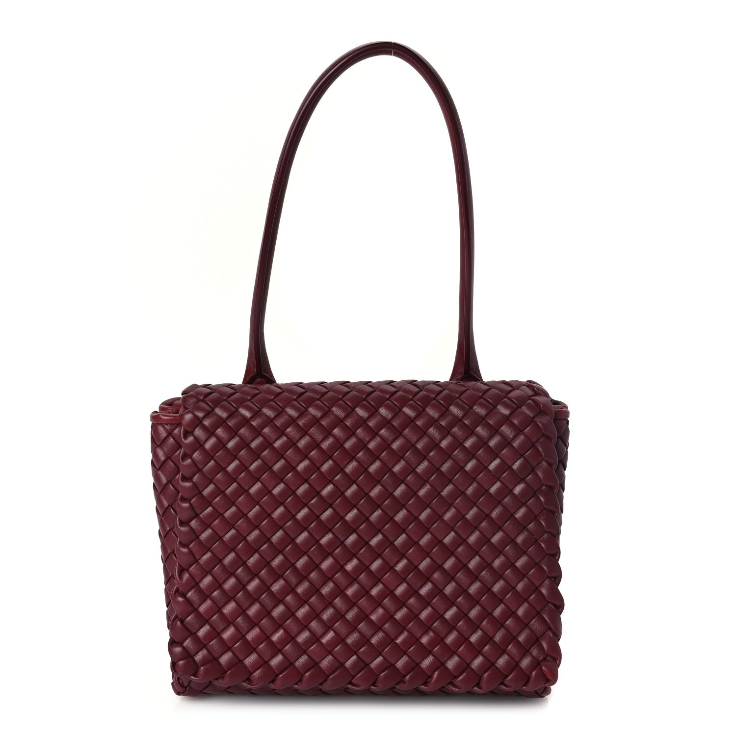 Bottega Veneta Nappa Intrecciato Patti Top Handle Bag Barolo 1 of 8