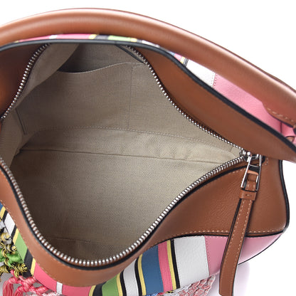 Loewe Calfskin Small Fringe Puzzle Bag Pink Multicolor 5 of 8