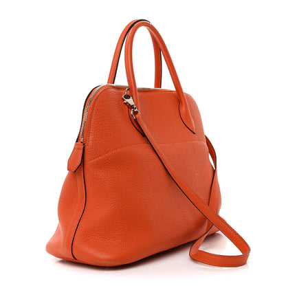 Hermes Taurillon Clemence Bolide 35 Orange Poppy 3 of 16