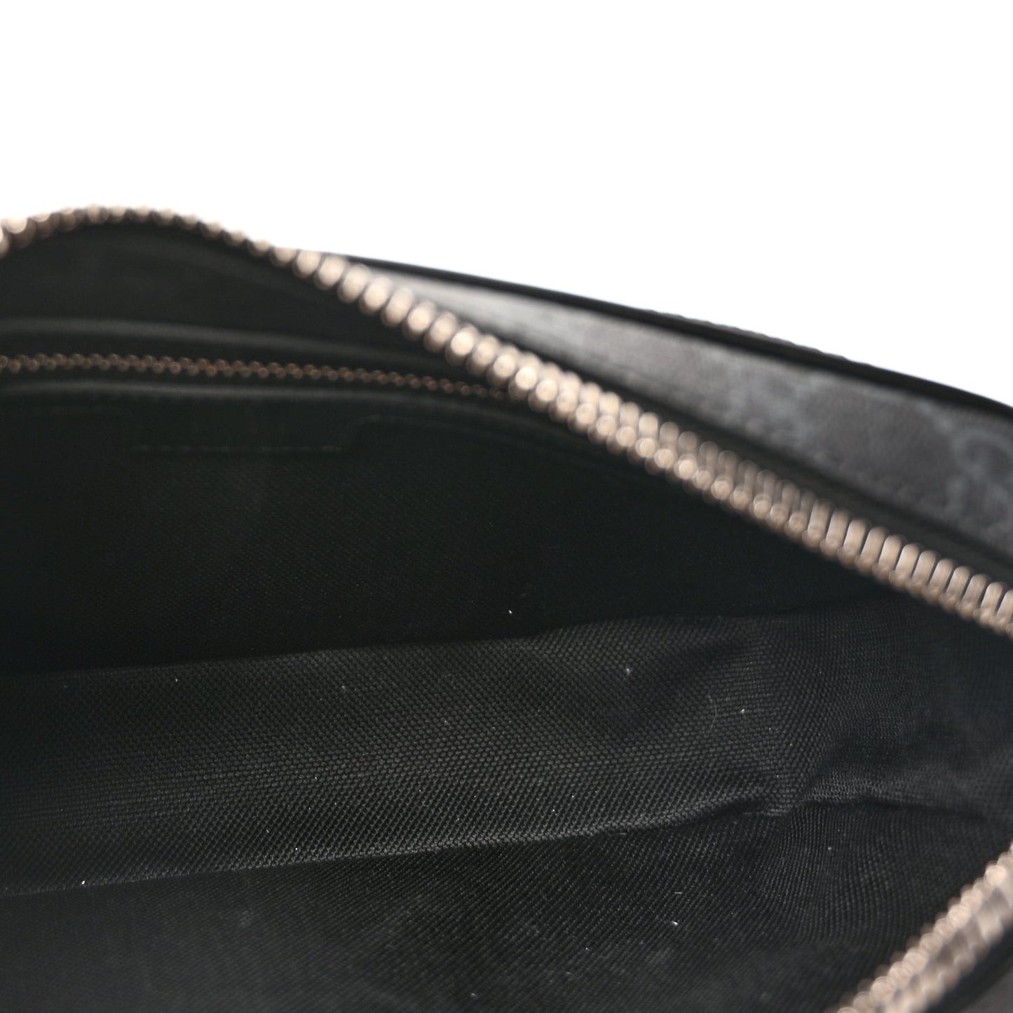 Soft GG Supreme Monogram Web Belt Bag Black Grey