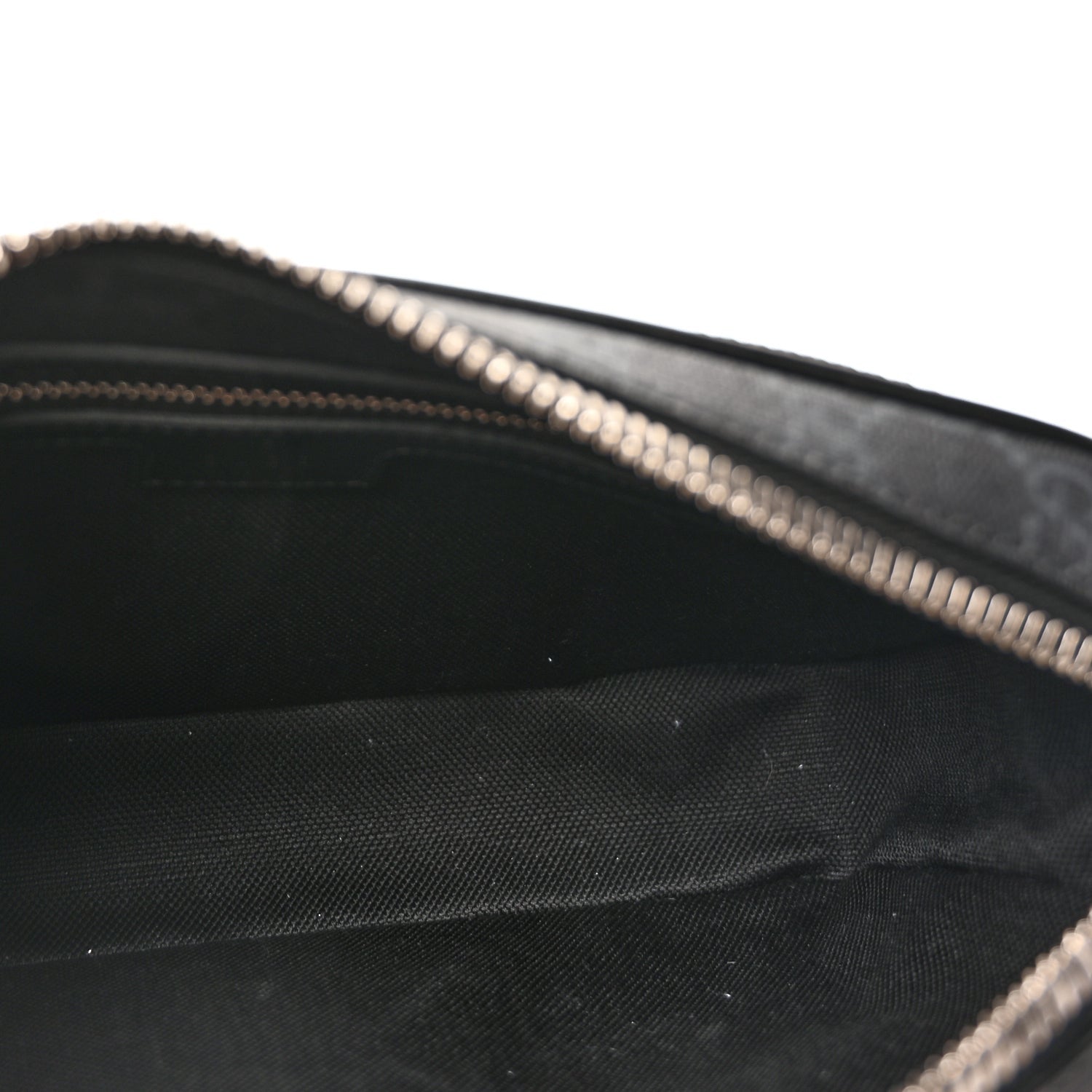 Gucci Soft GG Supreme Monogram Web Belt Bag Black Grey 4 of 8