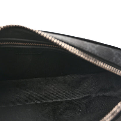 Gucci Soft GG Supreme Monogram Web Belt Bag Black Grey 4 of 8