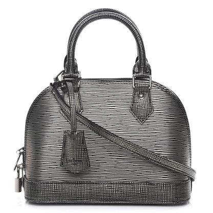 Louis Vuitton Epi Alma BB Platine 1 of 9
