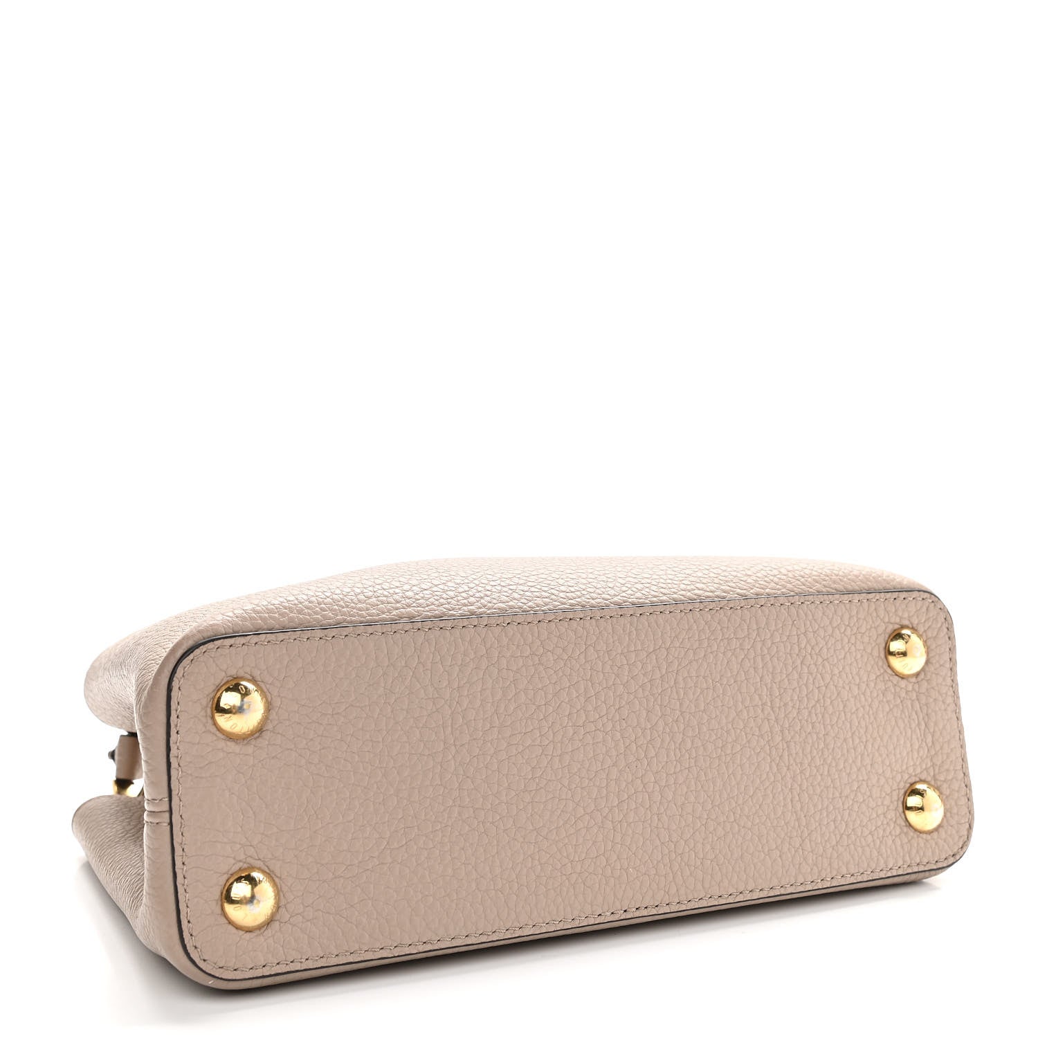 Louis Vuitton Taurillon Capucines BB Galet 4 of 10