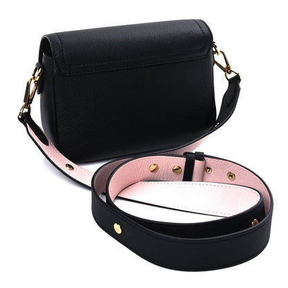 Louis Vuitton Grained Calfskin Lockme Tender  Black 2 of 8