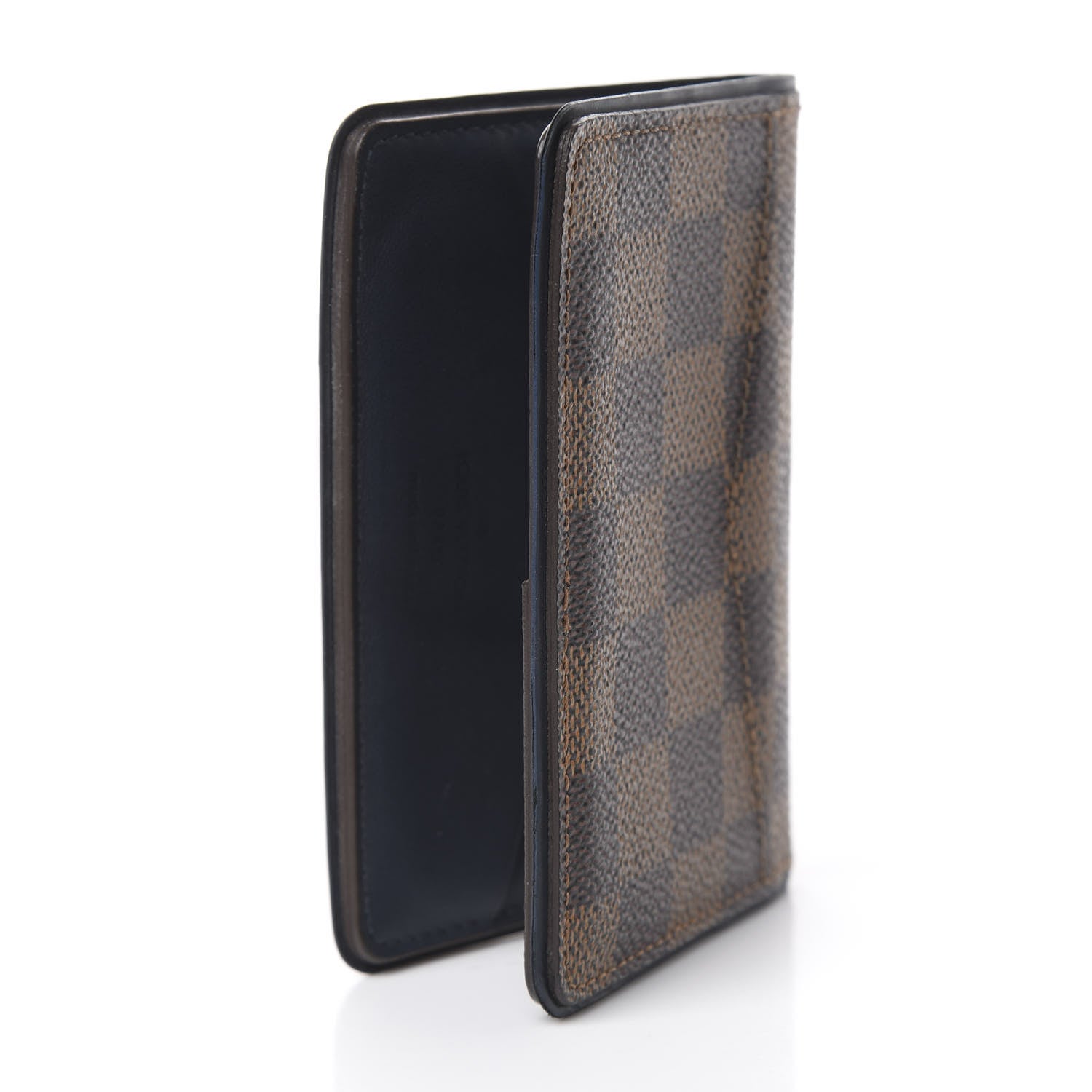 Louis Vuitton Damier Ebene Pocket Organizer NM Blue 3 of 8