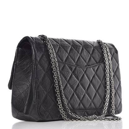 Chanel Aged Calfskin Quilted 2.55 Reissue 227 Flap Black 3 of 11