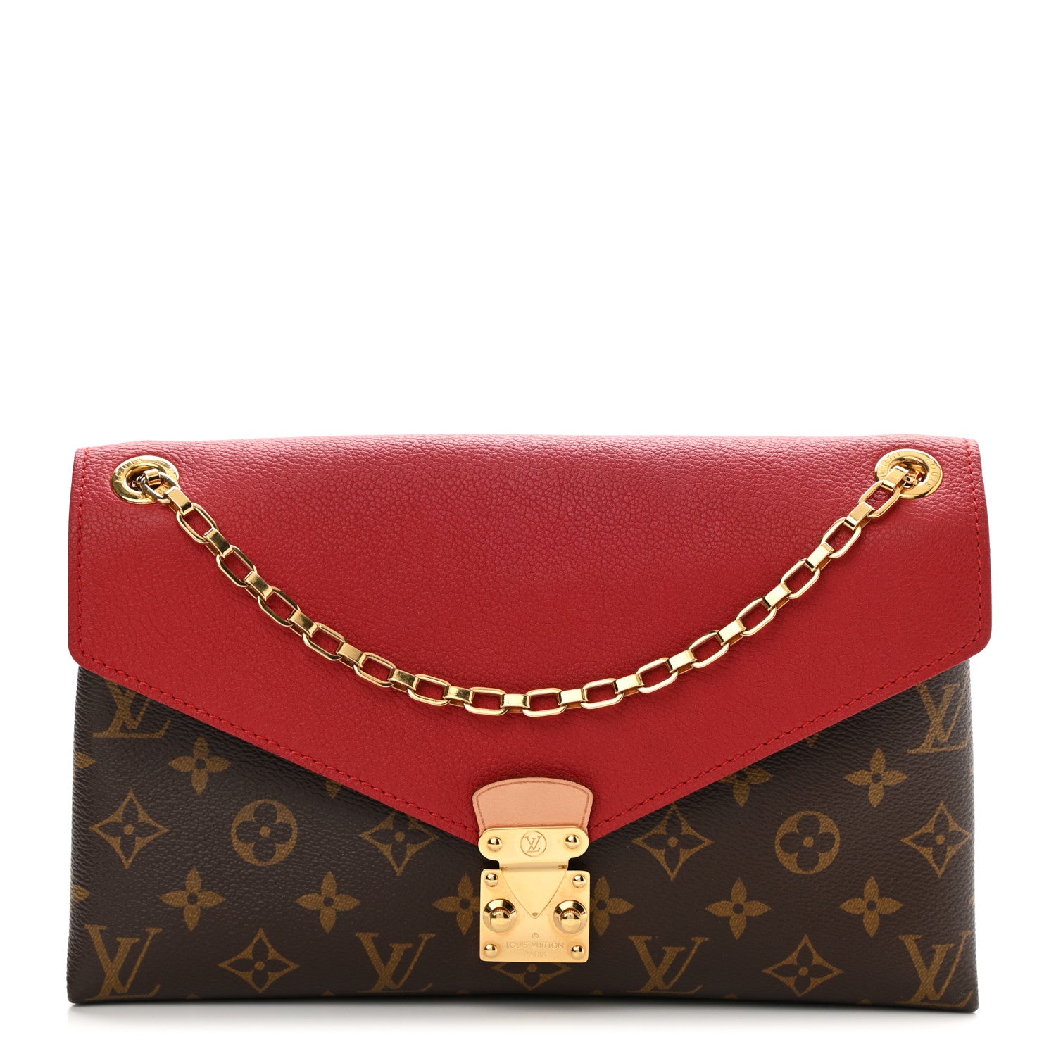 Louis Vuitton Monogram Pallas Chain Cherry 1 of 7