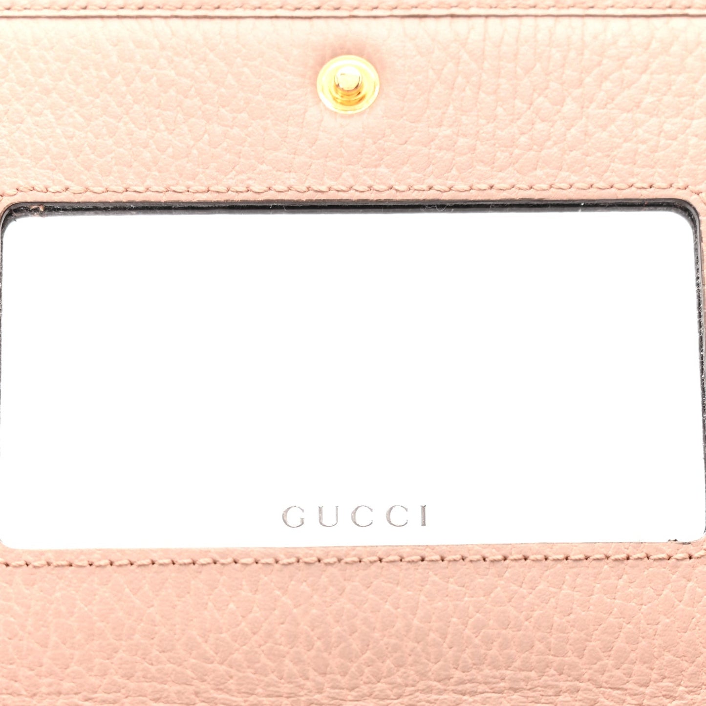 Calfskin Mini GG Marmont Chain Wallet  Porcelain Rose