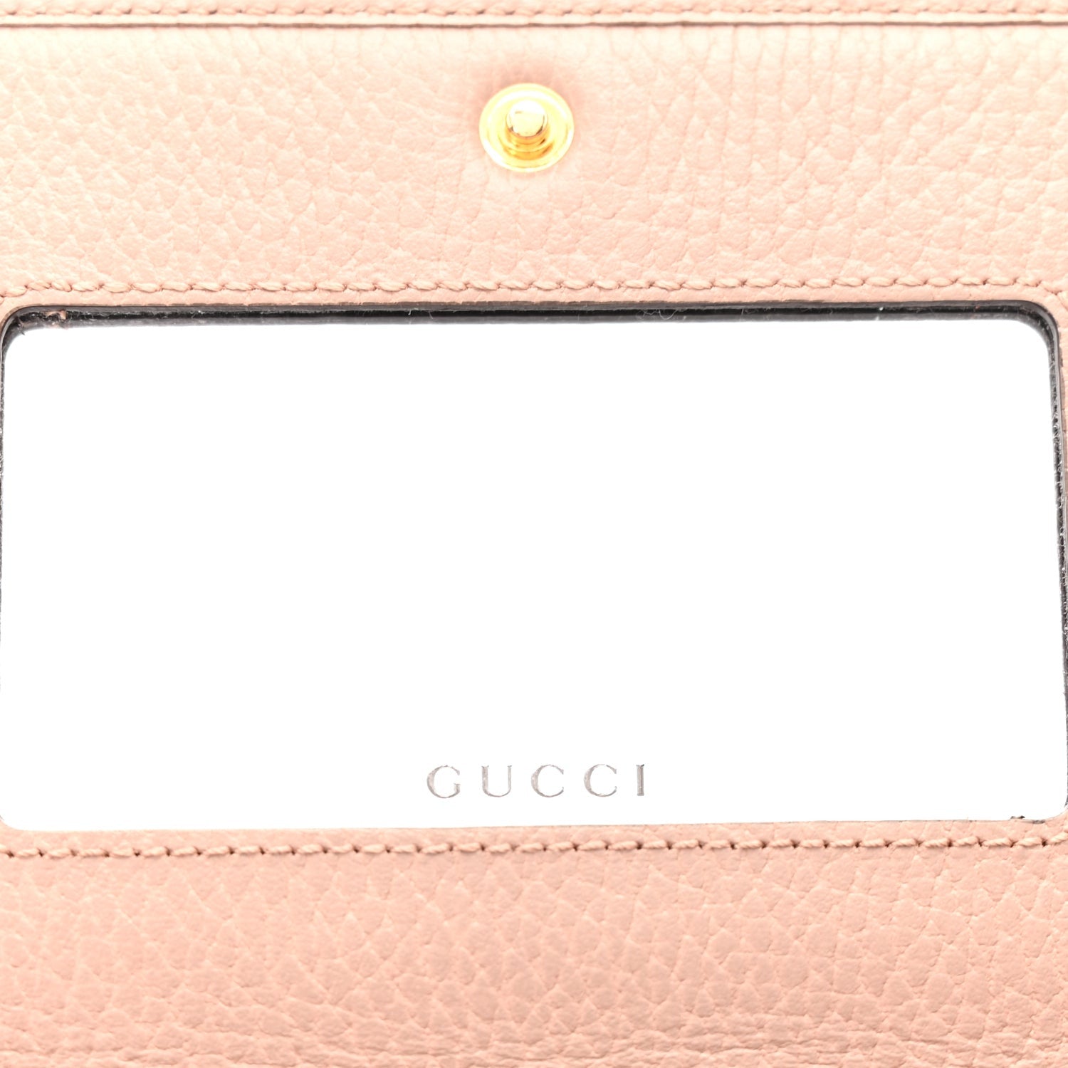 Gucci Calfskin Mini GG Marmont Chain Wallet  Porcelain Rose 5 of 8