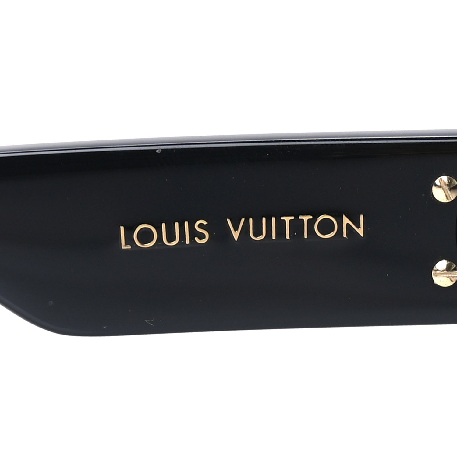 Louis Vuitton Acetate LV Link Square Sunglasses Z1478W  Black 5 of 7