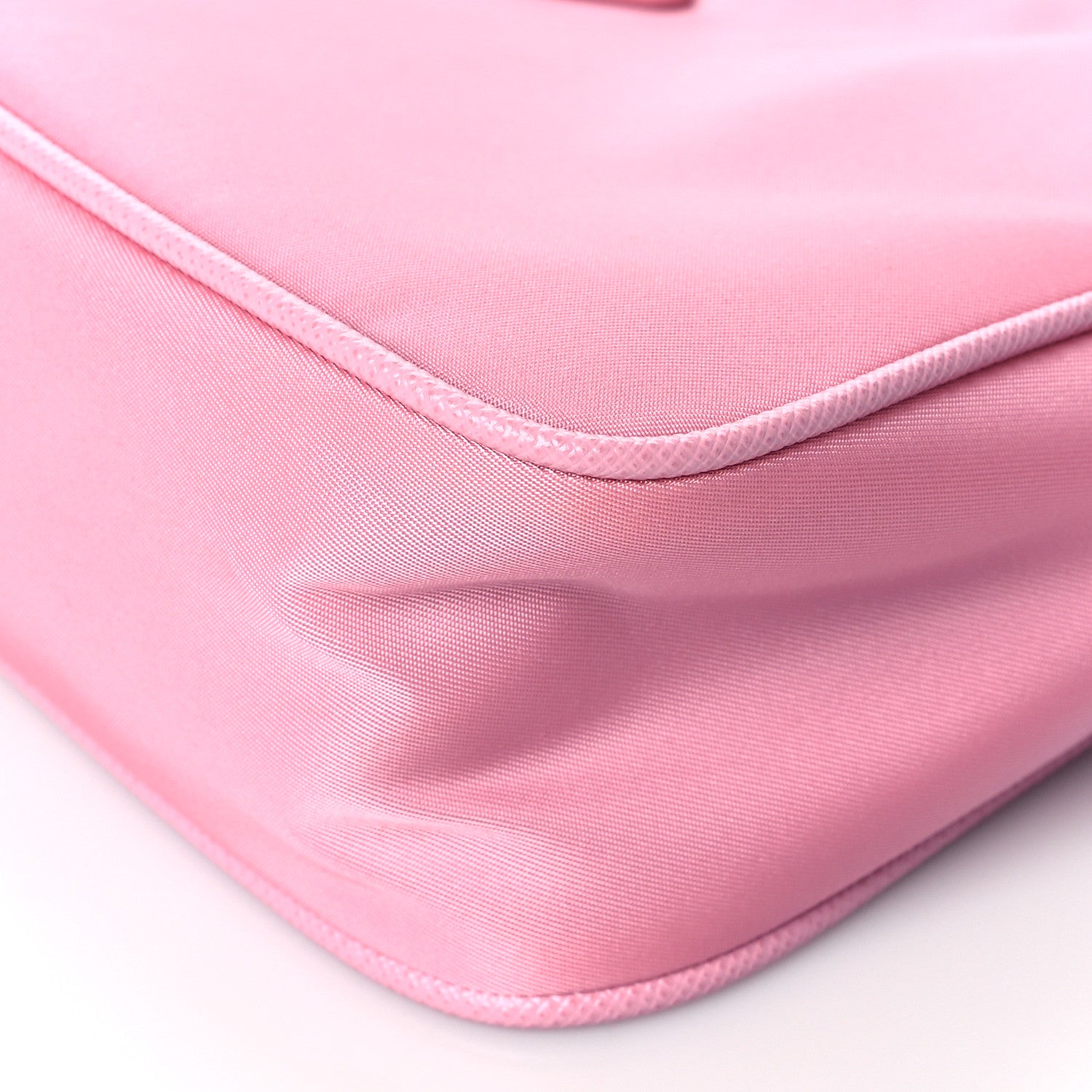 Prada Re-Nylon Saffiano Mini Re-Edition 2005 Bag Rosa 10 of 10