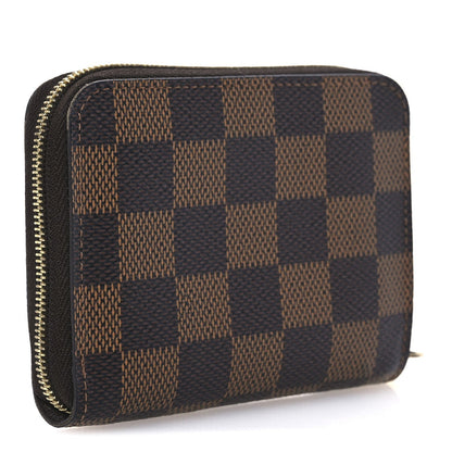 Louis Vuitton Damier Ebene Zippy Coin Purse 3 of 7