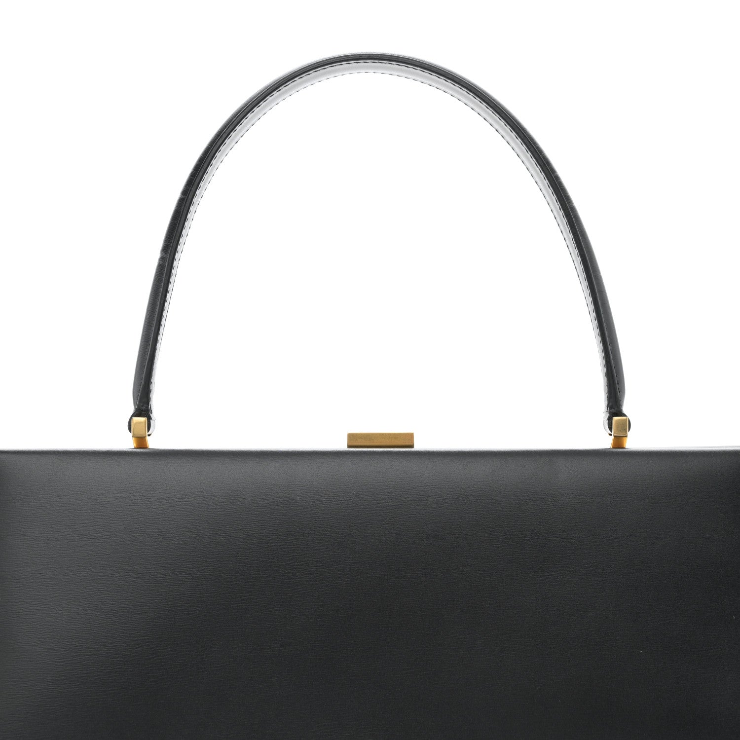 Celine Box Calfskin Medium Clasp Bag Black 7 of 9
