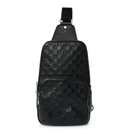 Damier Infini Avenue Sling Bag Onyx